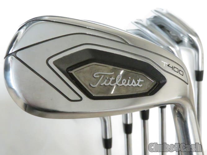 Titleist T400 Irons NS PRO 850GH Regular Flex 5-P+ 43°