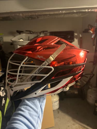 Used  Cascade XRS Helmet red