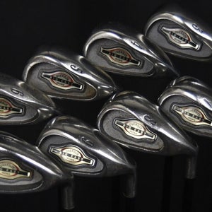 BIG EASY IRON SET 3-9, P FLEX:REGULAR LENGTH: (5) 38 IN RH NEW GRIPS