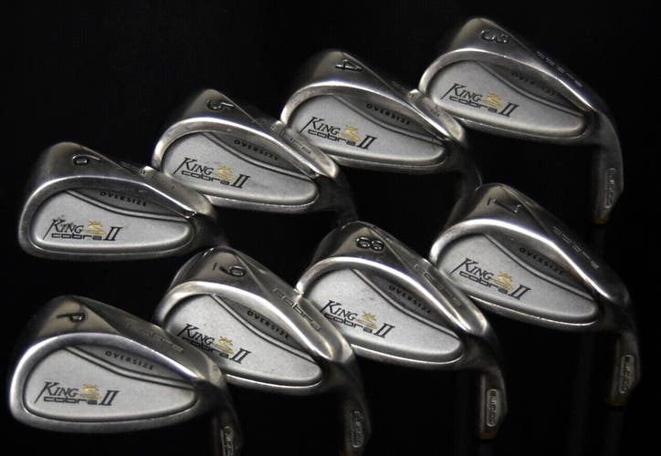 KING COBRA II IRON SET 3-9, P FLEX:REGULAR LENGTH: (5) 38 IN RIGHT HANDED