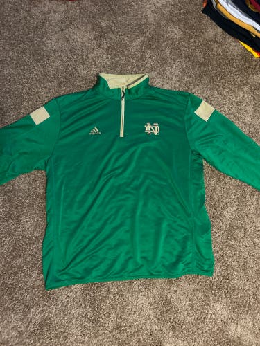 Notre Dame Adidas Quarter Zip