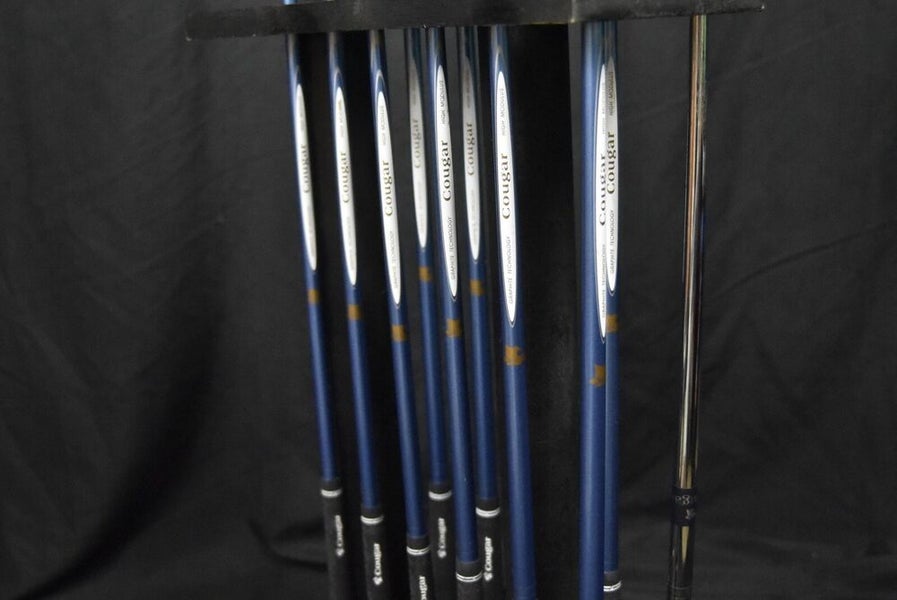 COUGAR X-CAT GOLF SET (11) FLEX:LADIES LENGTH: 5I-37.5 4H-38 5H-37.5 IN RH