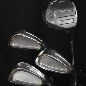 CUSTOM JUNIOR GOLF CLUB SET (4) LENGTH: 3U-31 5I-29 IN RIGHT HANDED
