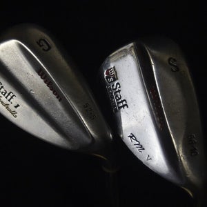 WILSON STAFF WEDGE SET G&S FLEX:REGULAR LENGTH: G-35.5 S-35.5 IN RH NEW GRIPS