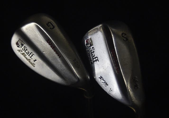 WILSON STAFF WEDGE SET G&S FLEX:REGULAR LENGTH: G-35.5 S-35.5 IN RH NEW GRIPS