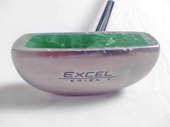 Pro Edge Excel Series 5 Putter 35" (Steel, Center Shaft) Mid-Mallet NEW