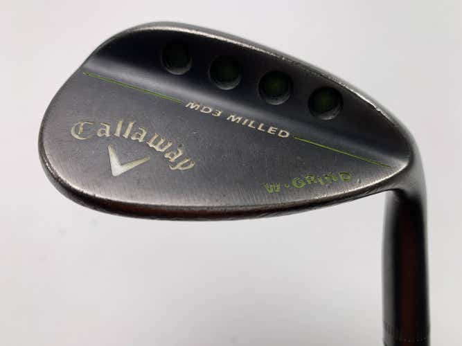 Callaway MD3 Milled Black 60* 11 W-Grind True Temper DG Wedge Steel Mens RH