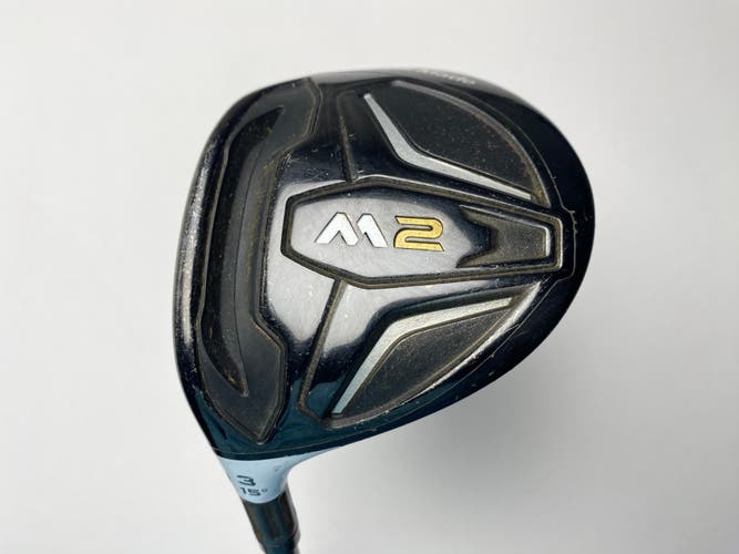 Taylormade 2016 M2 3 Fairway Wood 15* REAX 65g Regular Graphite Mens LH