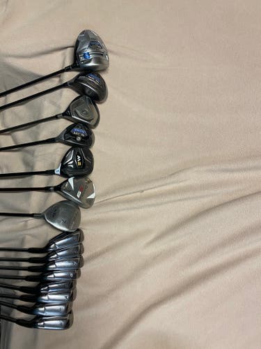 Used Men's TaylorMade Sldr-M2-Burner Right Handed Clubs (Full Set) 15 Pieces