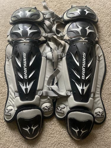 Mizuno Samurai Catcher Shin Guards 15.5”
