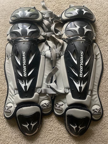 Mizuno Samurai Catcher Shin Guards 15.5”