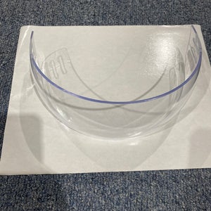 Used Clear Bauer Hockey Visor Size 3 1/4