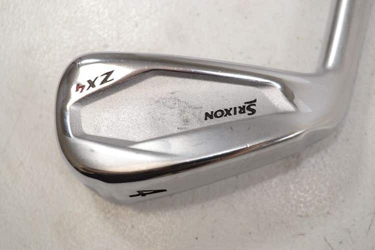 LEFT HANDED Srixon ZX4 Single 4 Iron Stiff Oban Isawa O4 Graphite #178108