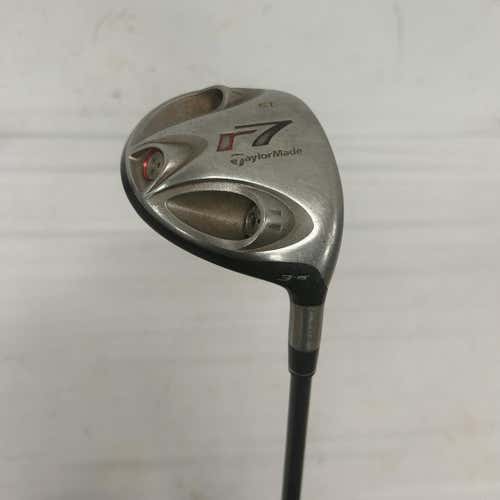 Used Taylormade R7 3 Wood Stiff Flex Graphite Shaft Fairway Woods