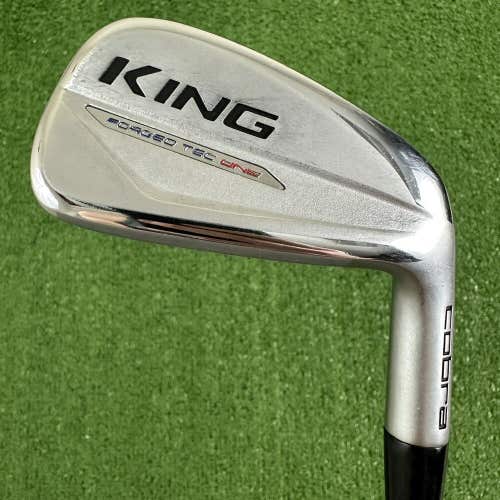 Cobra King Forged Tec One Length 7 Iron KBS $-Taper Lite Regular Flex 37.25”