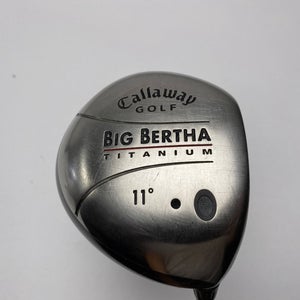 Callaway Big Bertha Titanium Driver 11* RCH 65w Regular Graphite Mens RH