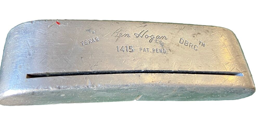 Ben Hogan 1415 DBRC Texas Slotted Putter 34.5" Steel RH Vintage Grip Nice Club