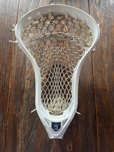 Brine clutch strung lacrosse head