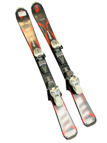 Used Nordica Team Gt 100 Cm Boys' Downhill Ski Combo