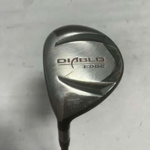 Used Callaway Diablo Edge 3 Wood Stiff Flex Graphite Shaft Fairway Woods