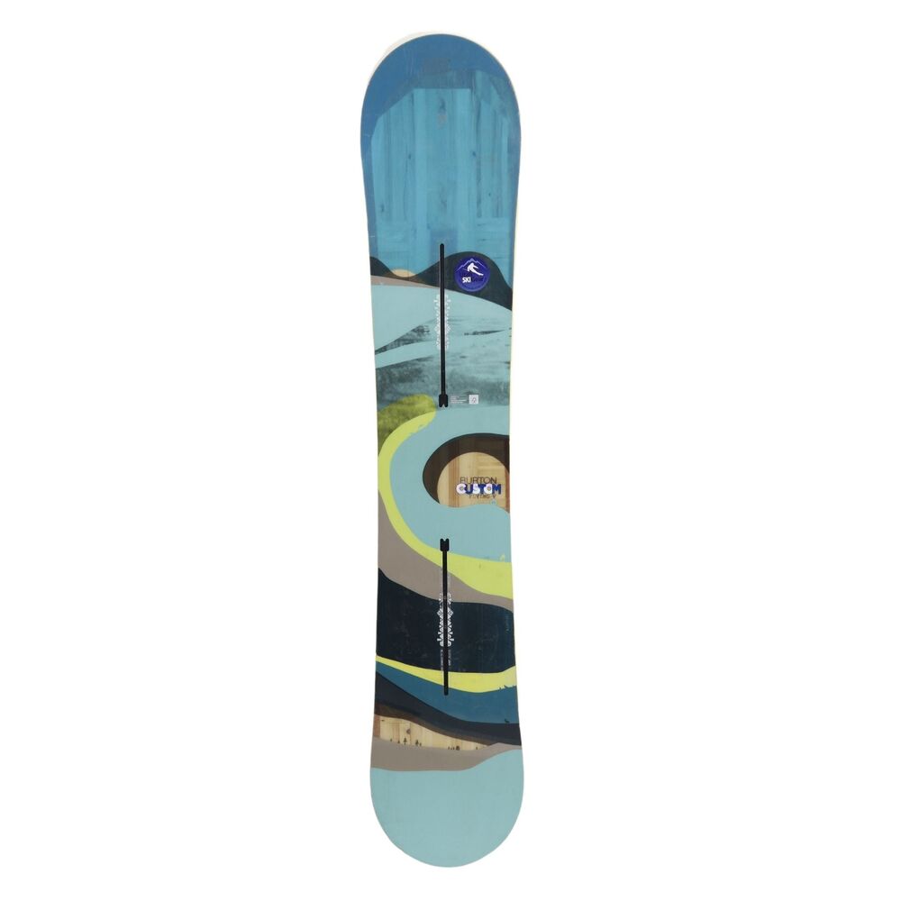 Burton Custom Flying V Light blue Beginner Snowboard 2016