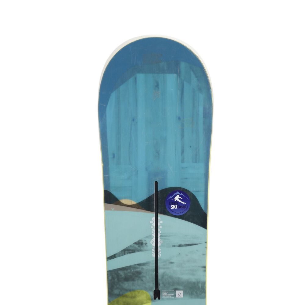 Burton Custom Flying V Light blue Beginner Snowboard 2016