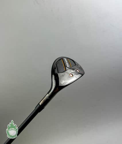 Used RH Callaway Mavrik Pro 3 Hybrid 20* KBS 80g Stiff Flex Graphite Golf Club