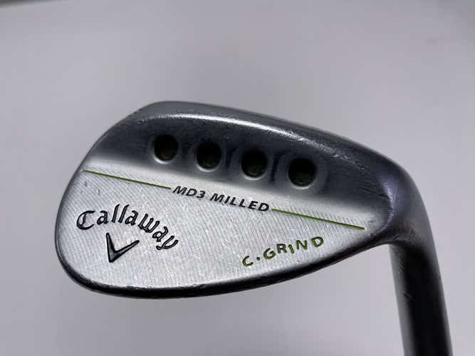 Callaway MD3 Milled Chrome 58* 8 C-Grind True Temper Dynamic Gold Wedge Steel RH