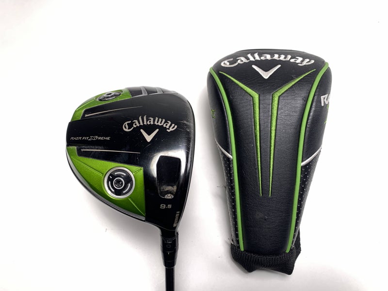 Callaway Razr Fit Xtreme Driver 9.5* Aldila Trinity 65g Stiff RH HC Midsize Grip