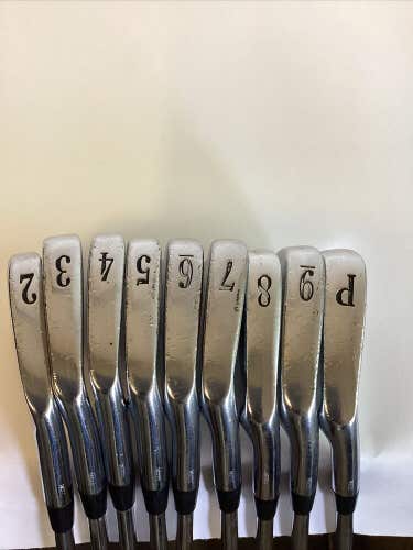 Titleist 690MB Forged Iron Set 2-PW With X100U X Stiff Steel Shafts