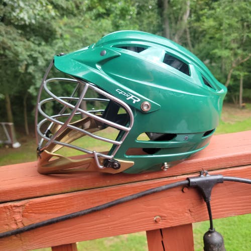 Used Green Gold Cascade CPX-R Helmet