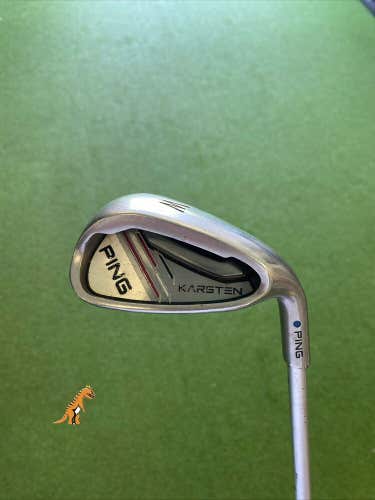 Used RH Ping Karsten Blue Dot Pitching Wedge KS 401 Graphite Regular Flex