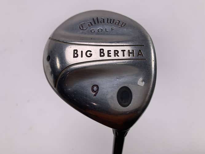 Callaway 2004 Big Bertha 9 Fairway Wood 24* Big Bertha Gems Ladies Graphite RH