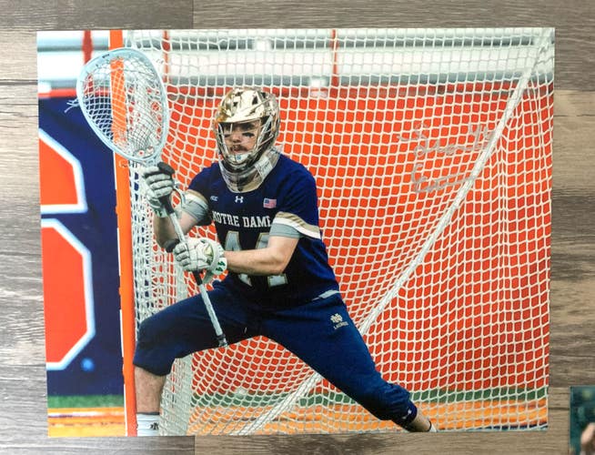 Liam Entenmann Notre Dame signed 8x10 photo