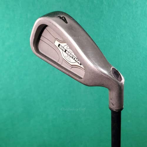 Callaway Big Bertha X-12 Single 4 Iron Factory RCH 96 Graphite Firm