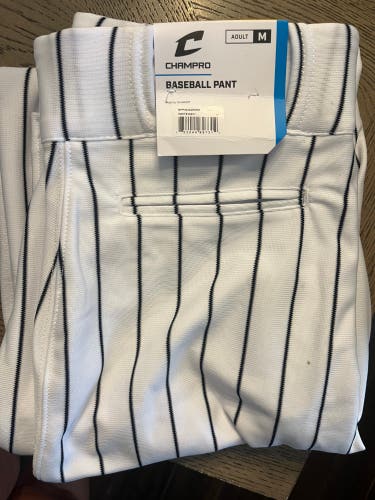 White New Medium Champro Game Pants