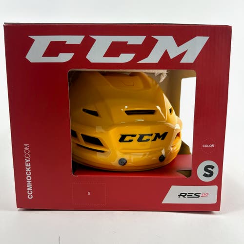 Brand New Small Sunflower Yellow CCM Resistance 110 Helmet