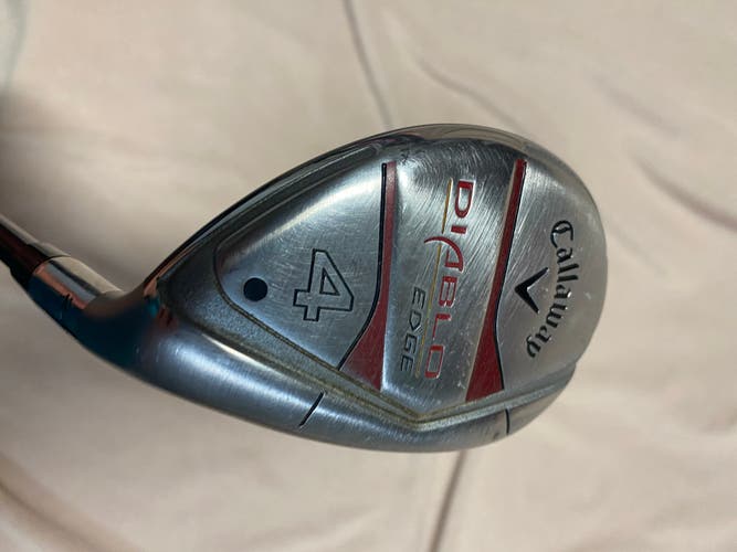 Used Men's Callaway Diablo Edge Right Handed Hybrid Regular Flex 4H