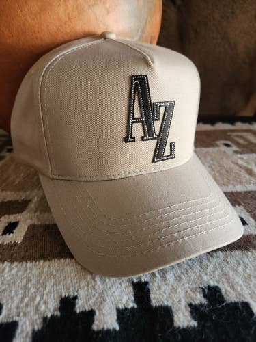 Arizona Coyotes Black/Tan Stevenson Ranch Adjustable AZ Hat