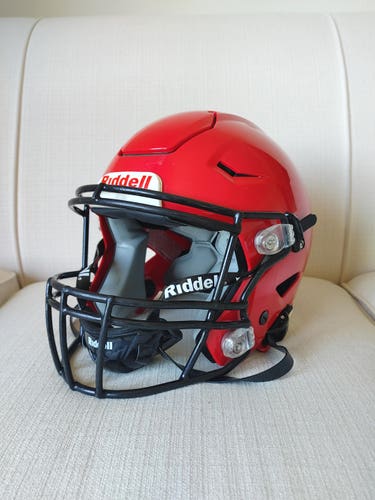 Riddell SpeedFlex Helmet Youth Medium Gloss Red