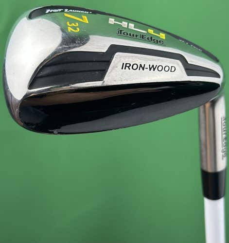 Tour Edge Hot Launch HL4 Womens 7 Iron-Wood Graphite UST Ladies Flex Right Hand`