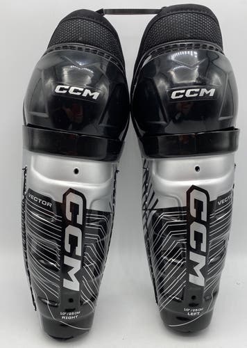 NEW CCM Tacks Vector Shin Guard, 10”