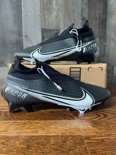 Nike Vapor Edge 360 Elite Football Cleats Black White CV6282-009 Men’s Size 11.5