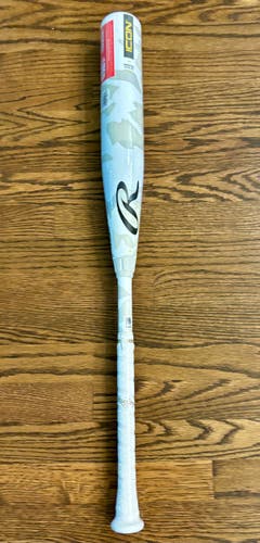 New 2025 Rawlings Icon USSSA Certified Bat (-8) 23 oz 31"