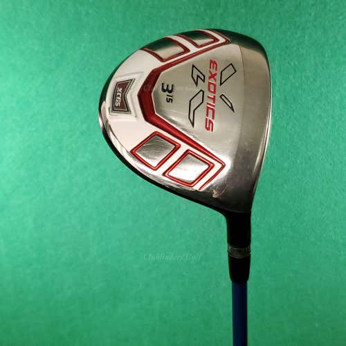 Tour Edge Exotics XCG5 Fairway 15° 3 Wood Grafalloy Graphite Regular w/ HC