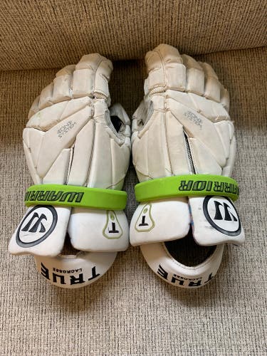 Used Warrior Lacrosse Gloves