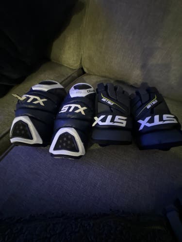 STX Lacrosse Pads Only. Gloves Sold Oh Cross Post