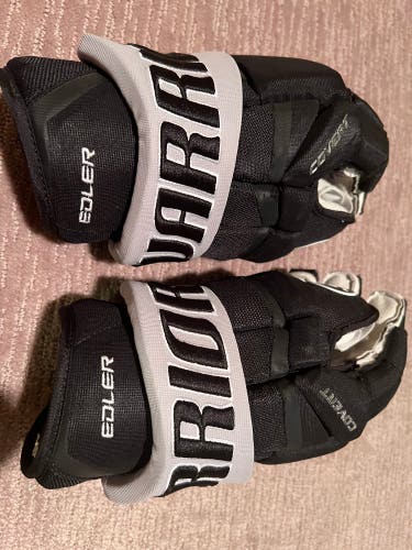 Alex Edler Game Used warrior covert gloves