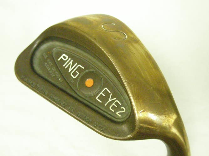 Ping Eye 2 Beryllium Copper Sand Wedge Blue Dot (Steel Microtaper Stiff) BeCu