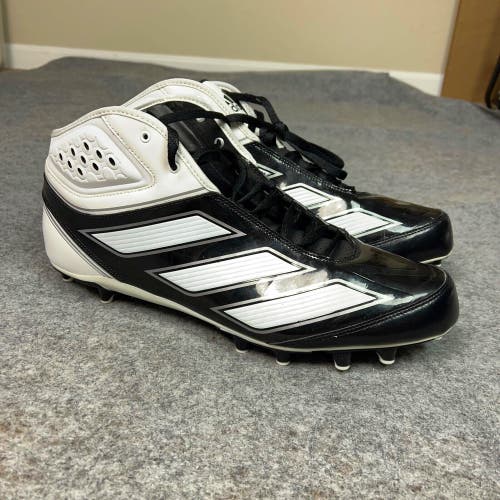 Adidas Mens Football Cleats 17 White Black Shoe Lacrosse Malice 2 Fly Sports